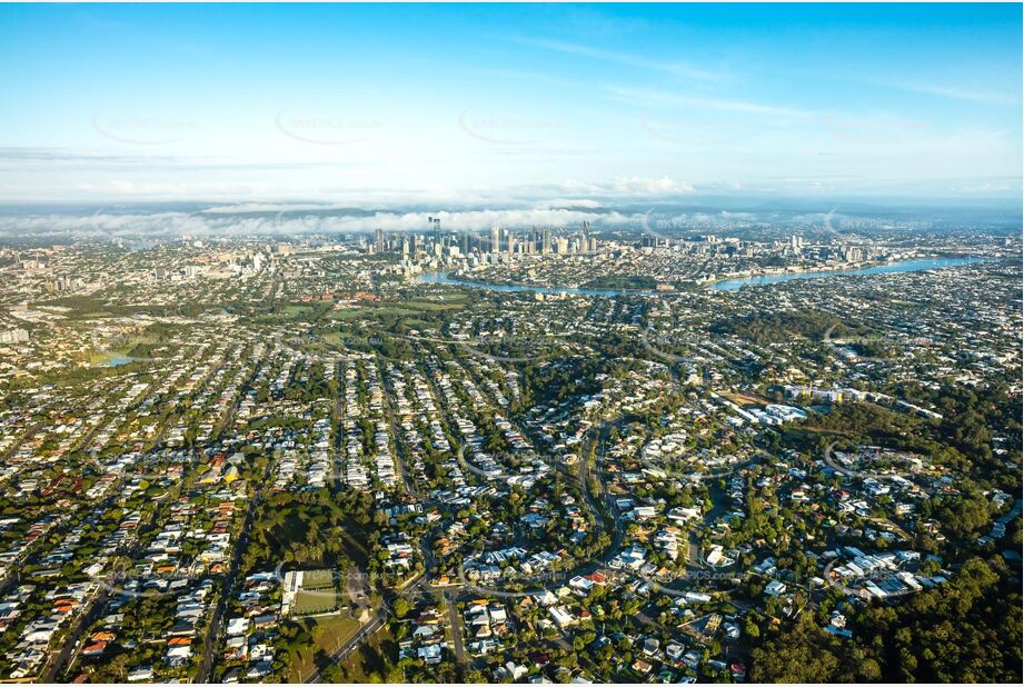 Aerial Photo Seven Hills QLD Aerial Photography