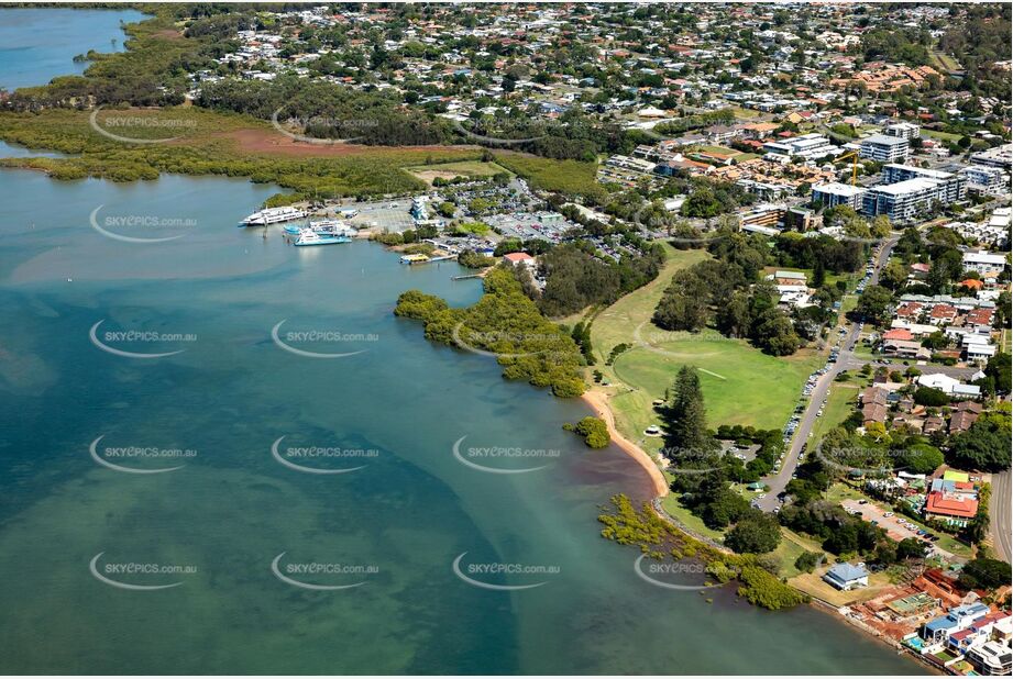 Aerial Photo Cleveland QLD Aerial Photography