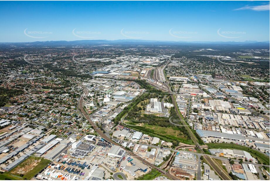 Aerial Photo Coopers Plains QLD Aerial Photography