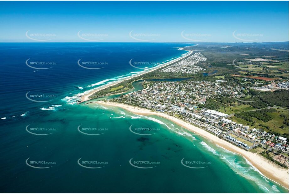 Aerial Photo Kingscliff NSW Aerial Photography