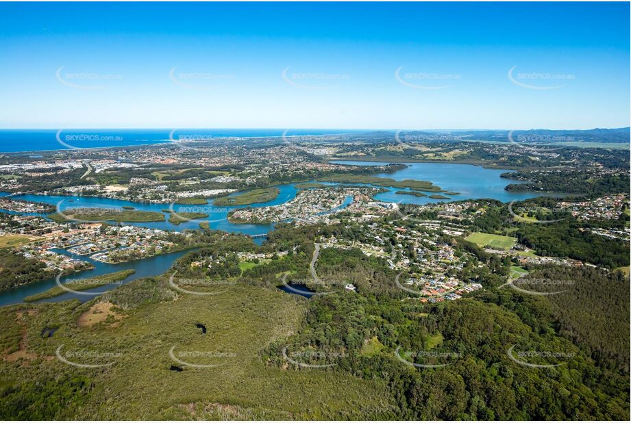 Aerial Photo Tweed Heads West NSW Aerial Photography