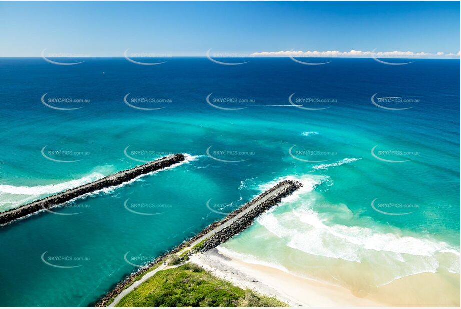 Tweed River Bar Tweed Heads NSW Aerial Photography