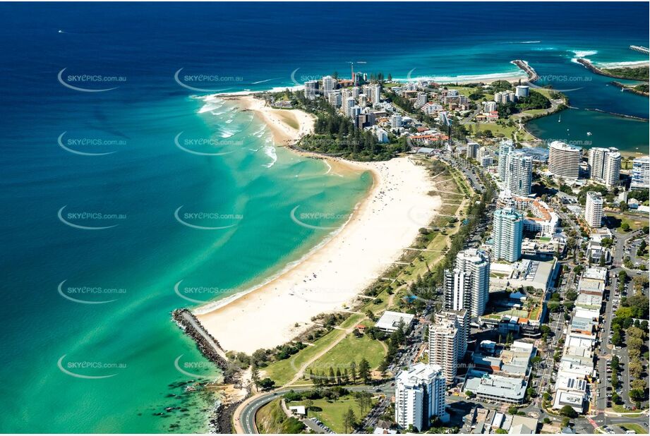 Aerial Photo Coolangatta QLD Aerial Photography