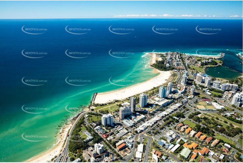 Aerial Photo Coolangatta QLD Aerial Photography