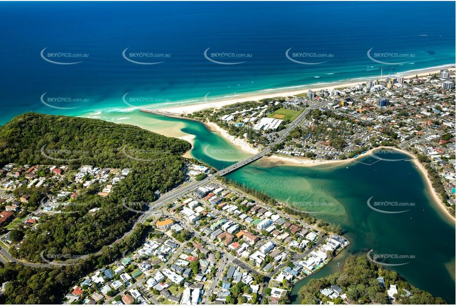 Aerial Photo Burleigh Heads QLD Aerial Photography