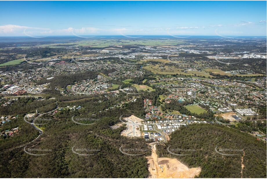 Aerial Photo Bahrs Scrub QLD Aerial Photography