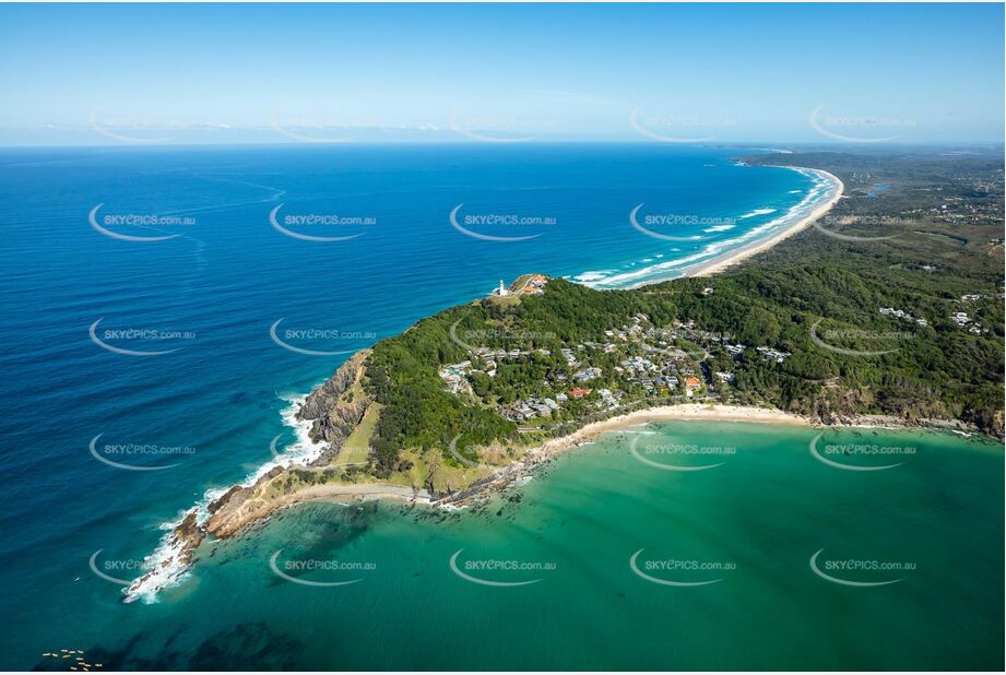 Wategos Beach Byron Bay NSW Aerial Photography