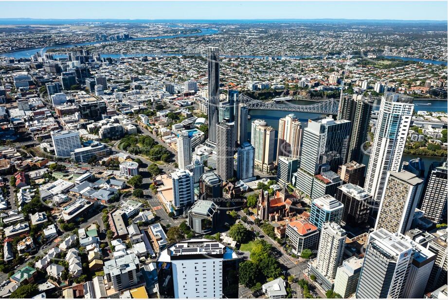 Aerial Photo Brisbane City QLD Aerial Photography