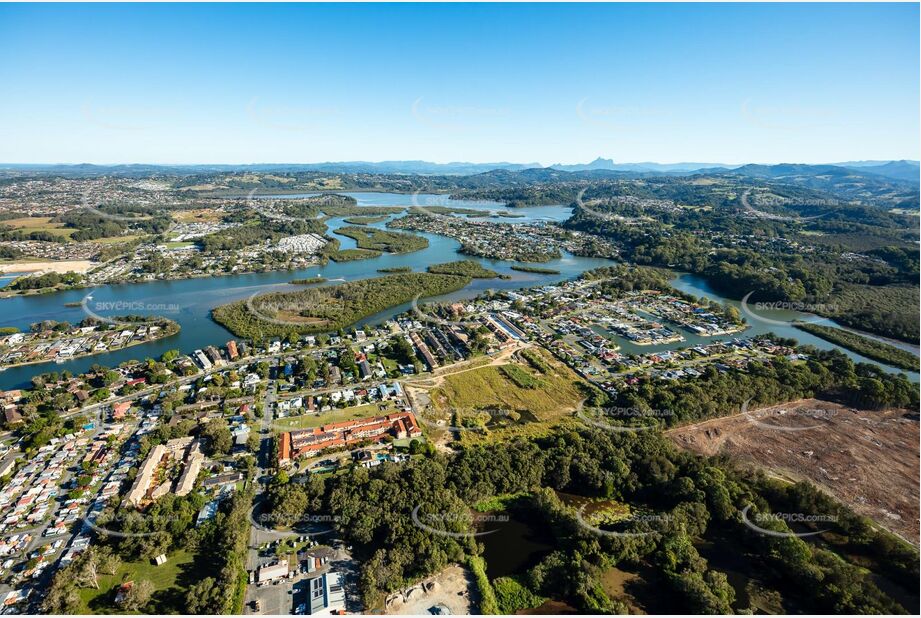 Aerial Photo Tweed Heads West NSW Aerial Photography