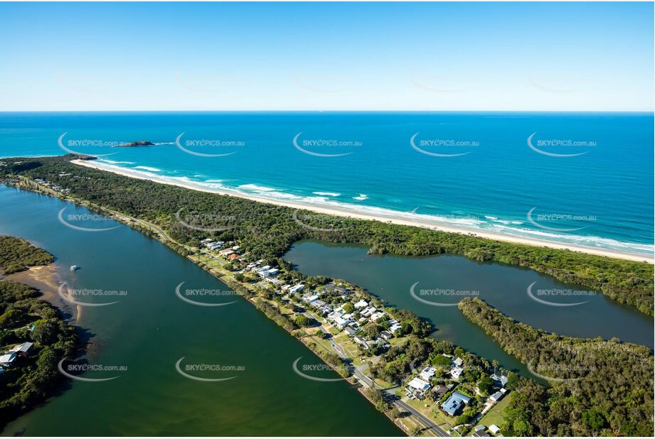 Aerial Photo Fingal Head NSW Aerial Photography