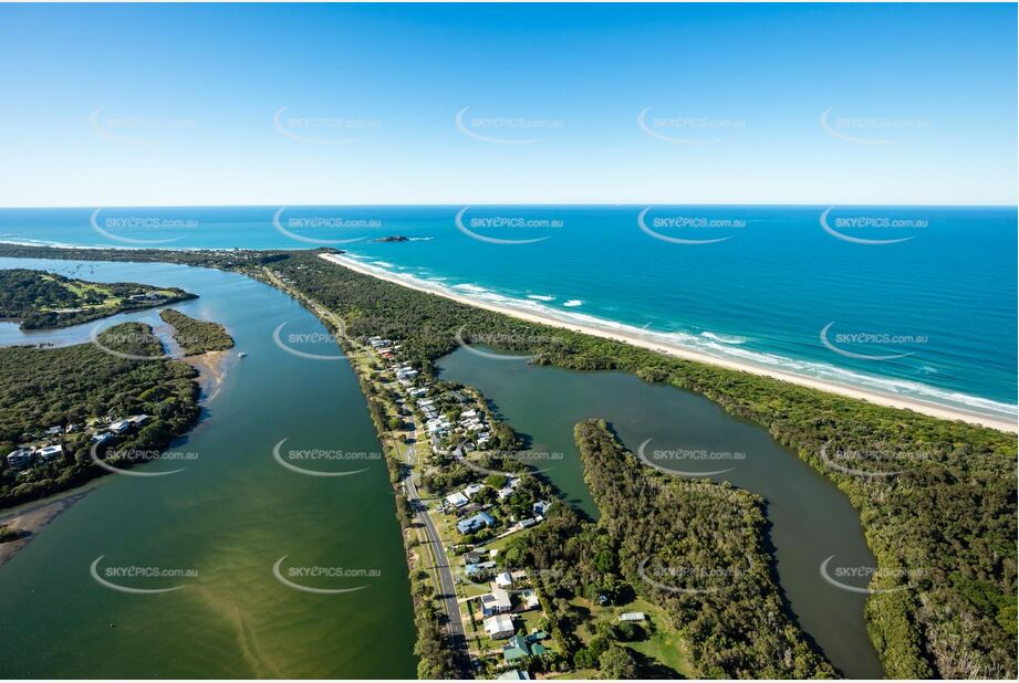 Aerial Photo Fingal Head NSW Aerial Photography