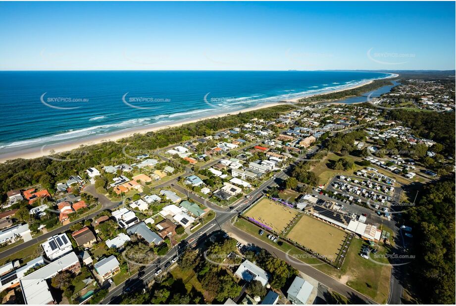 Aerial Photo Pottsville NSW Aerial Photography