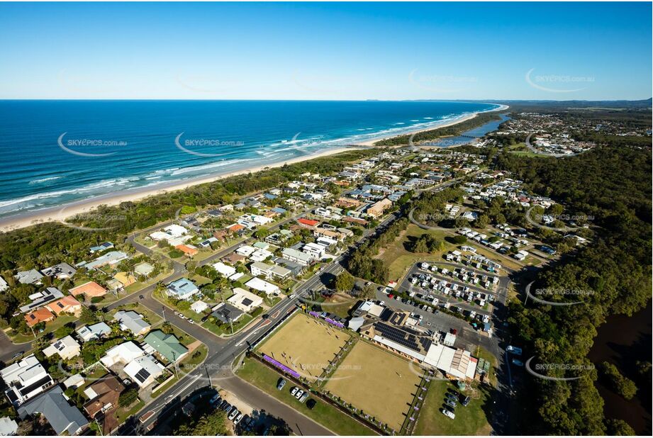 Aerial Photo Pottsville NSW Aerial Photography