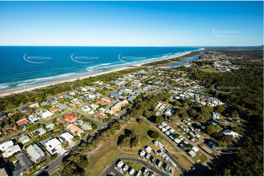 Aerial Photo Pottsville NSW Aerial Photography