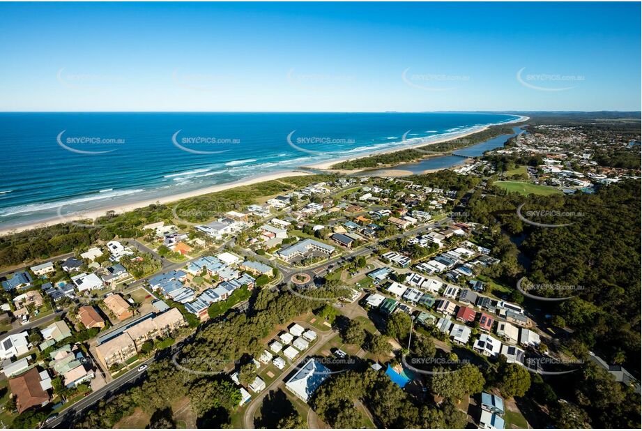 Aerial Photo Pottsville NSW Aerial Photography