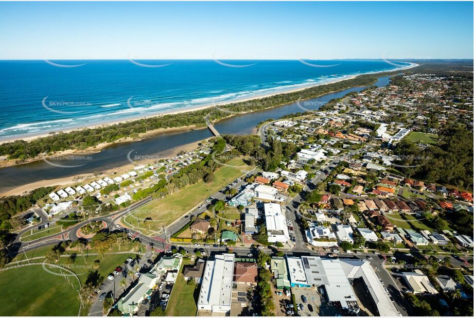 Aerial Photo Pottsville NSW Aerial Photography