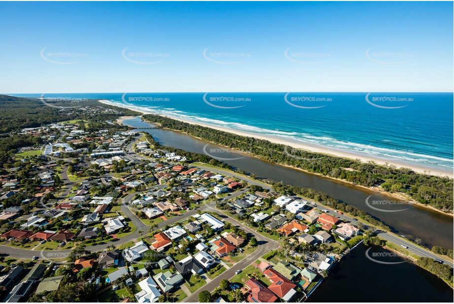 Aerial Photo Pottsville NSW Aerial Photography