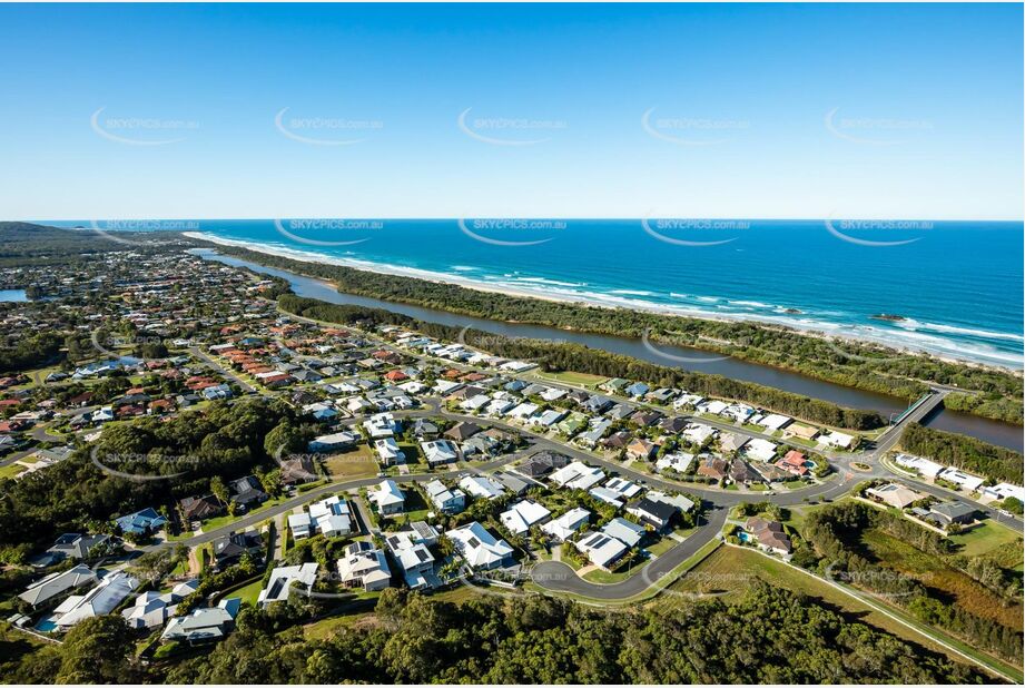 Aerial Photo Pottsville NSW Aerial Photography