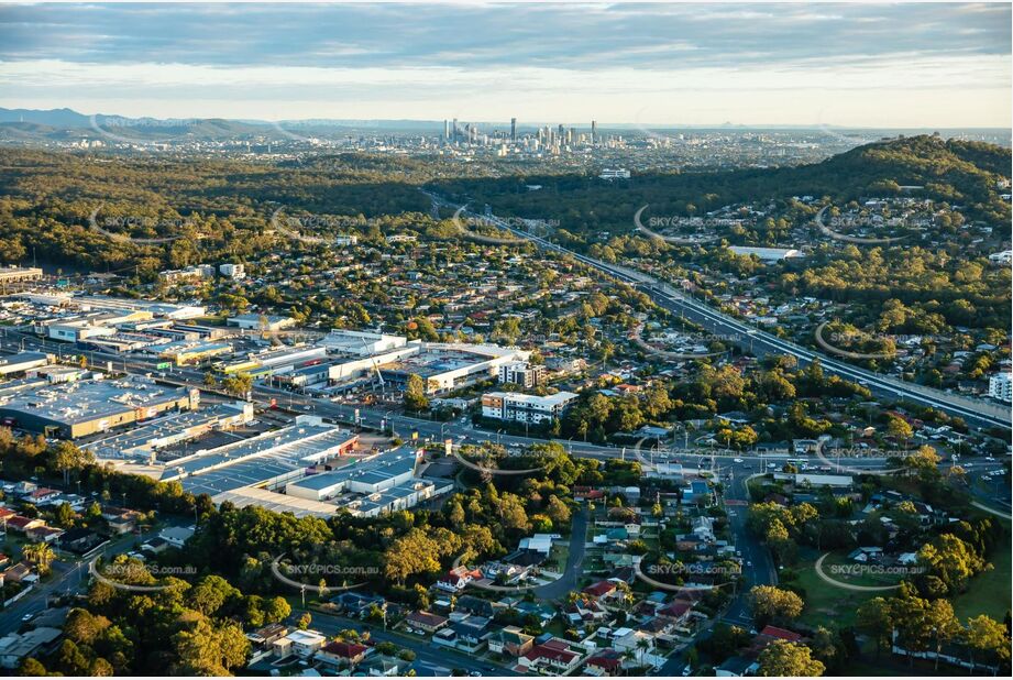 Early Morning Aerial Photo Macgregor QLD