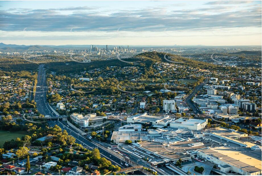 Early Morning Aerial Photo Upper Mount Gravatt QLD