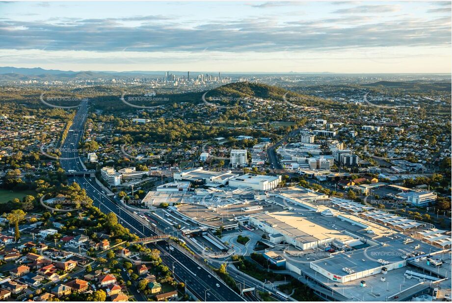 Early Morning Aerial Photo Upper Mount Gravatt QLD