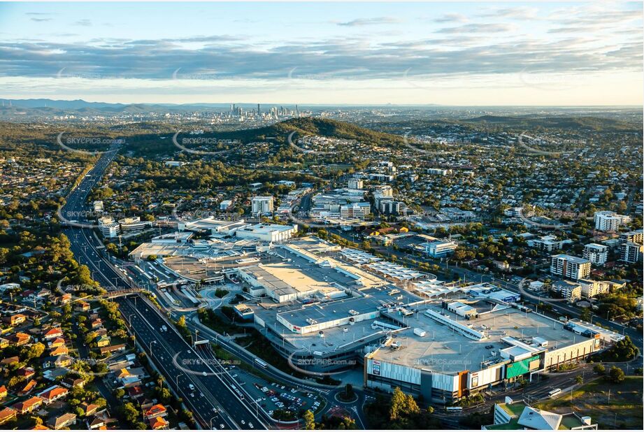 Early Morning Aerial Photo Upper Mount Gravatt QLD