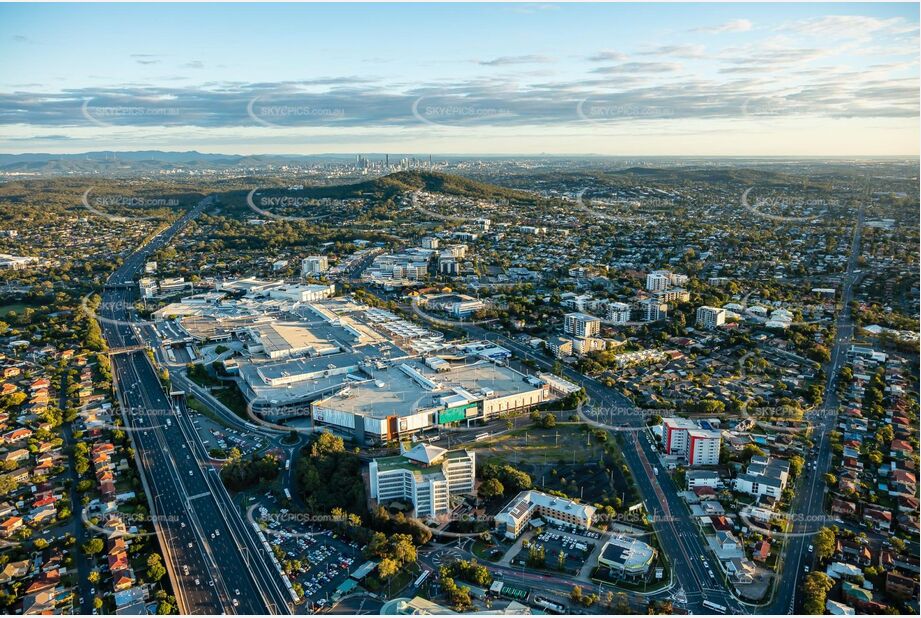 Early Morning Aerial Photo Upper Mount Gravatt QLD