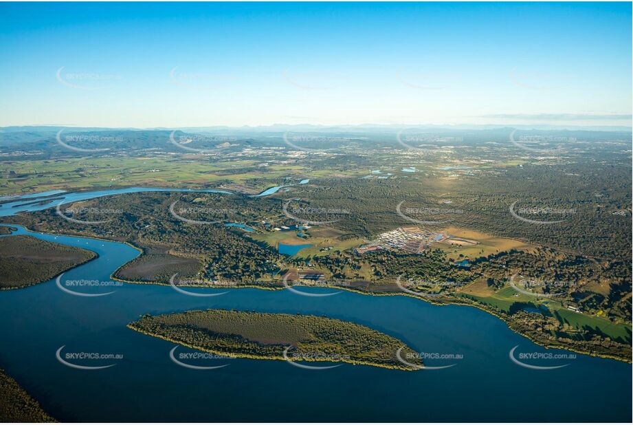 Early Morning Aerial Photo Redland Bay QLD