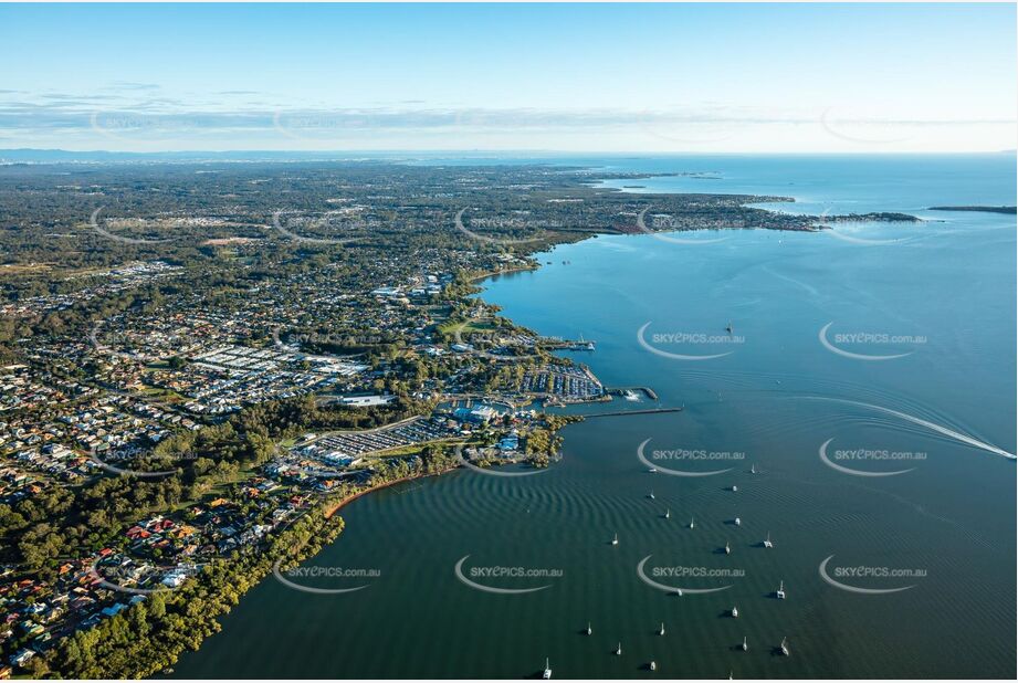 Early Morning Aerial Photo Redland Bay QLD