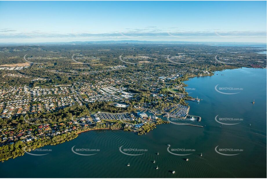 Early Morning Aerial Photo Redland Bay QLD