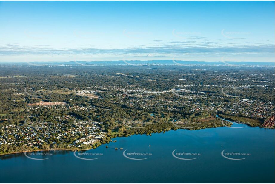 Early Morning Aerial Photo Redland Bay QLD