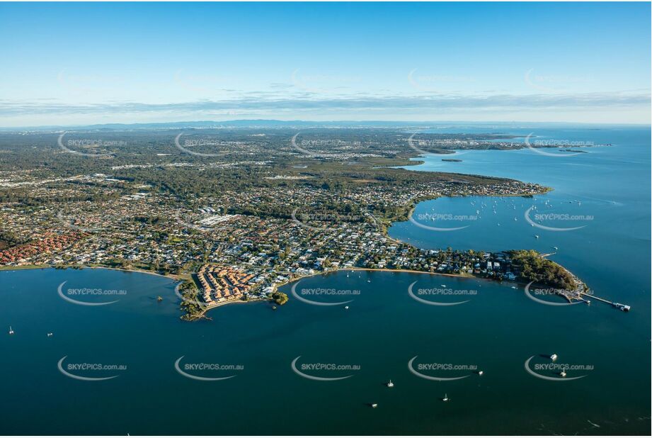 Early Morning Aerial Photo Victoria Point QLD