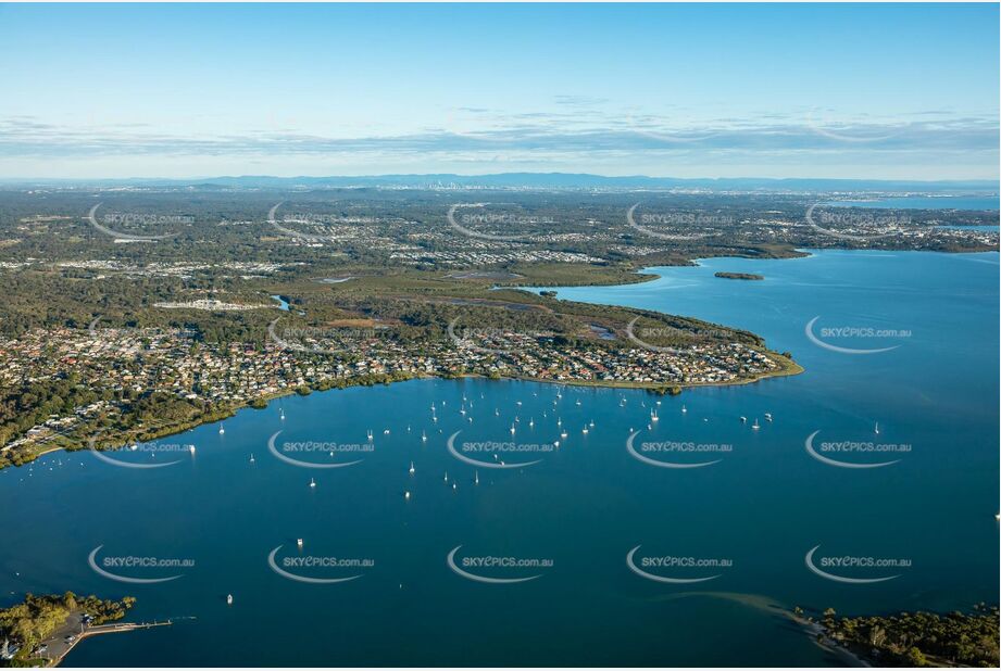 Early Morning Aerial Photo Victoria Point QLD