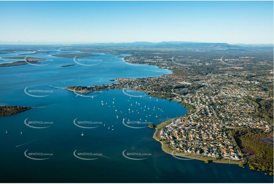 Early Morning Aerial Photo Victoria Point QLD