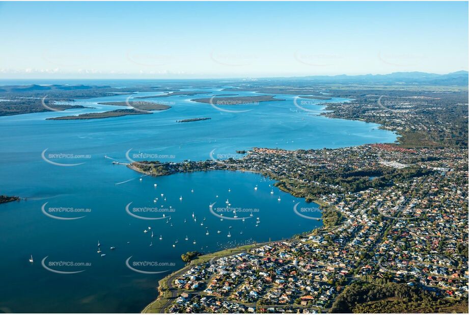 Early Morning Aerial Photo Victoria Point QLD