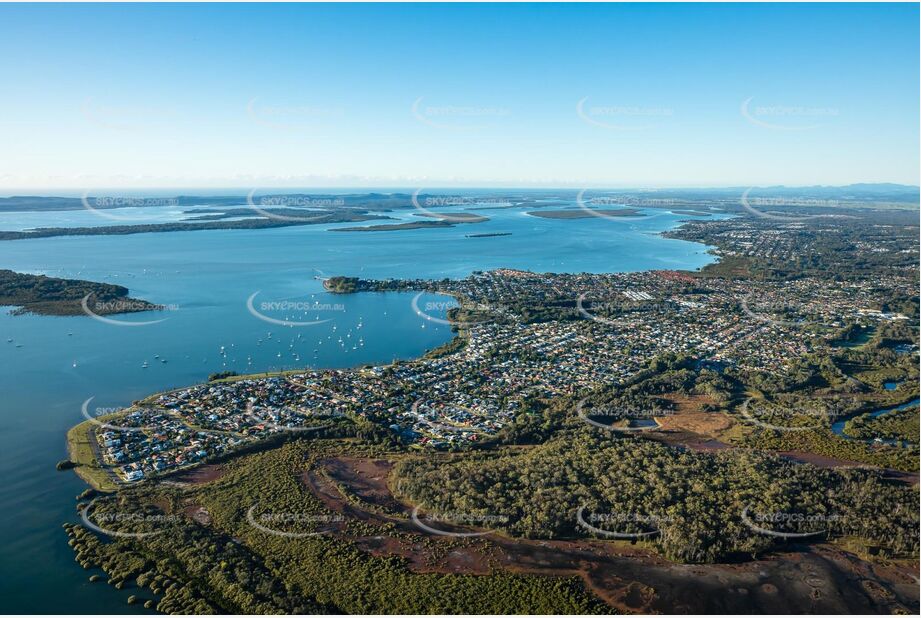 Early Morning Aerial Photo Victoria Point QLD