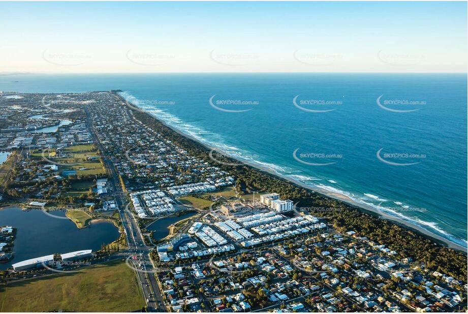 Sunset Aerial Photo Bokarina QLD Aerial Photography