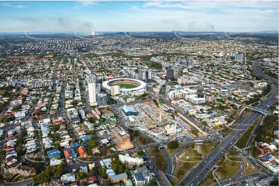 Aerial Photo Woolloongabba QLD Aerial Photography