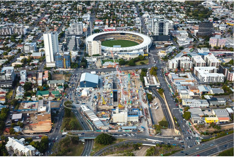 Aerial Photo Woolloongabba QLD Aerial Photography