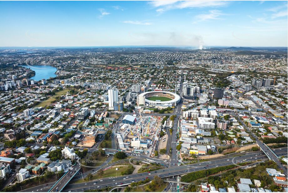 Aerial Photo Woolloongabba QLD Aerial Photography