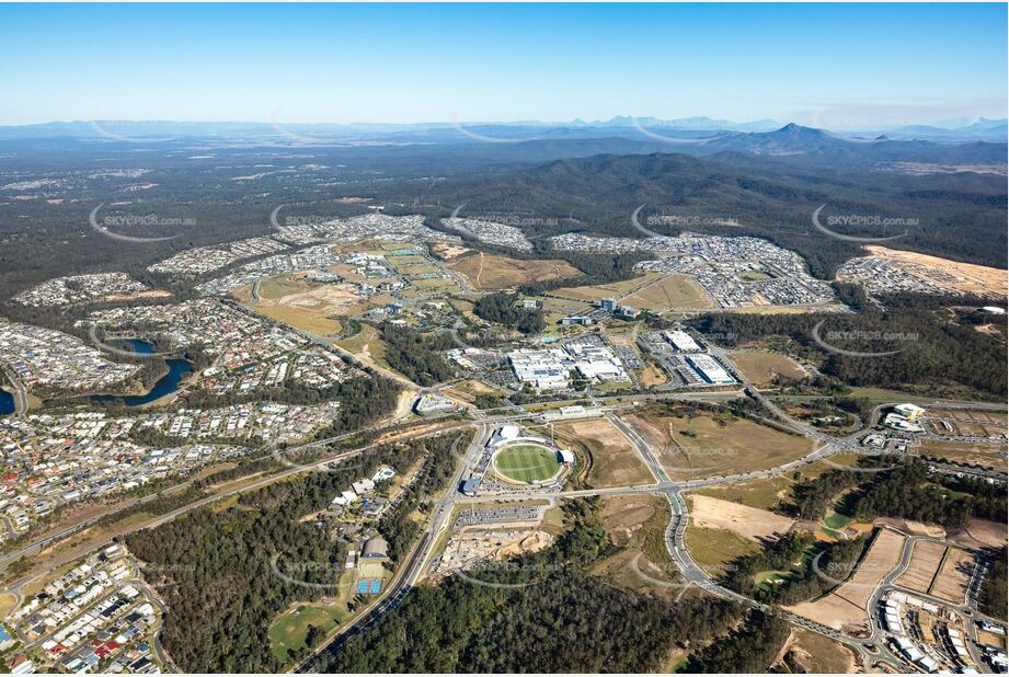 Aerial Photo Springfield Central QLD Aerial Photography