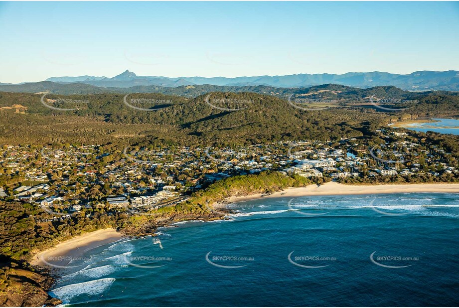 Sunrise Aerial Photo Bogangar NSW