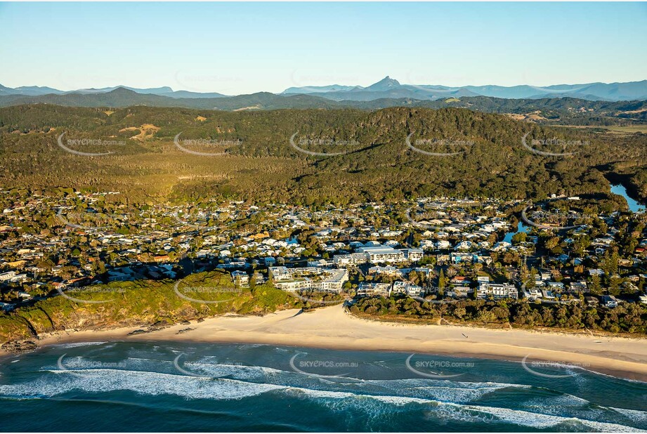 Sunrise Aerial Photo Bogangar NSW