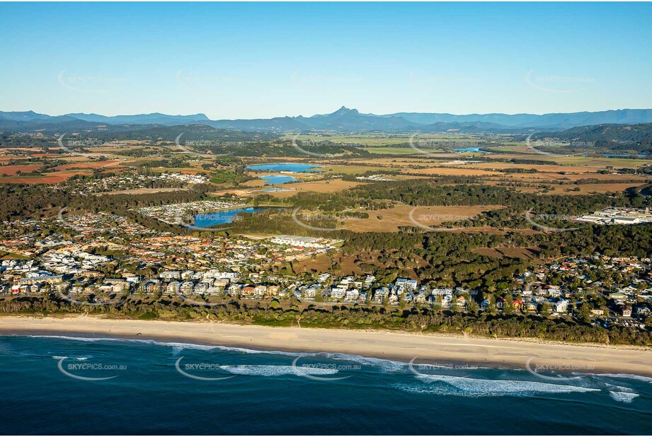 Sunrise Aerial Photo Chinderah NSW