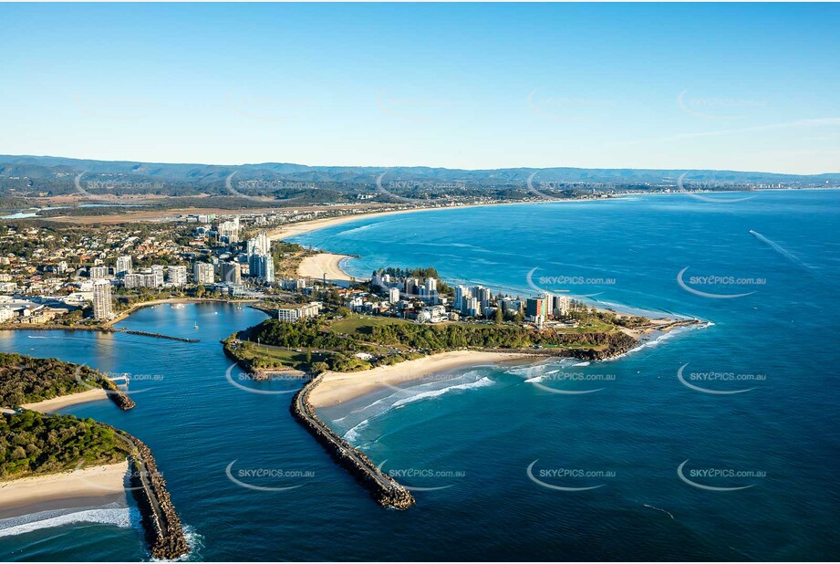 Sunrise Aerial Photo Tweed Heads NSW