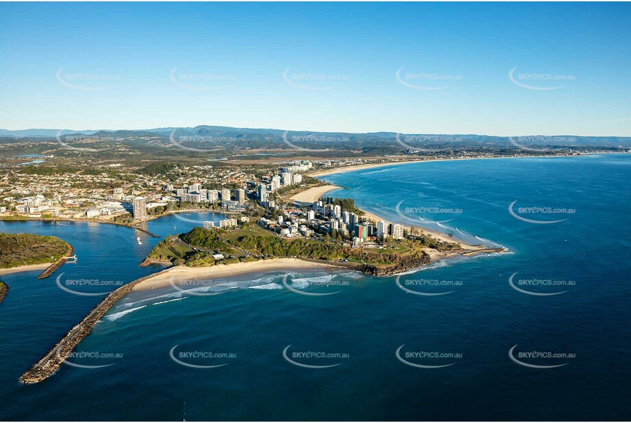 Sunrise Aerial Photo Tweed Heads NSW