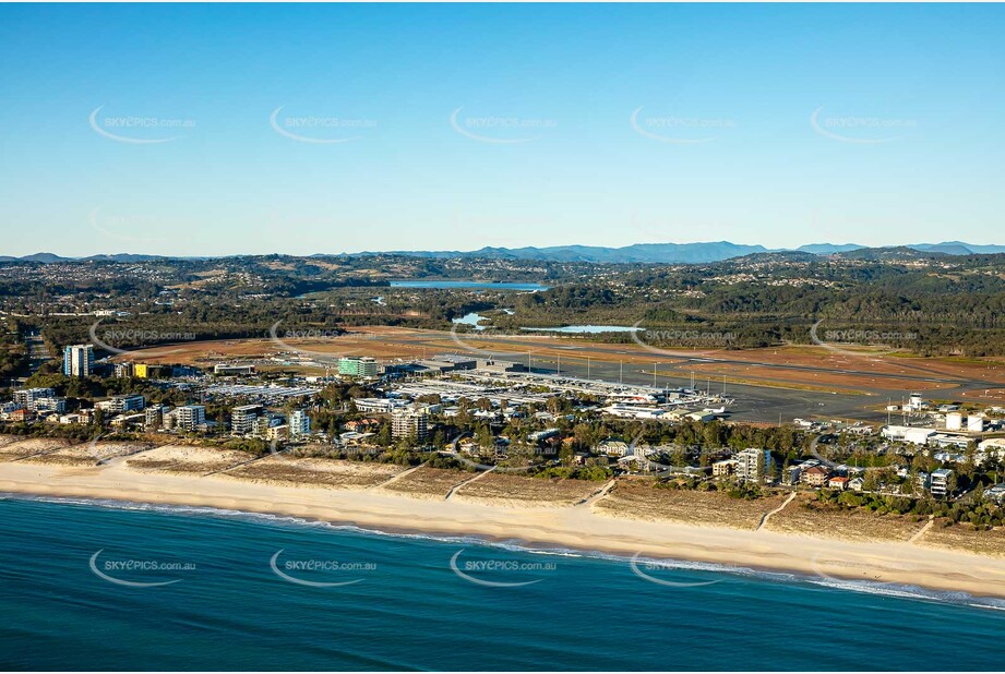 Sunrise Aerial Photo Bilinga QLD