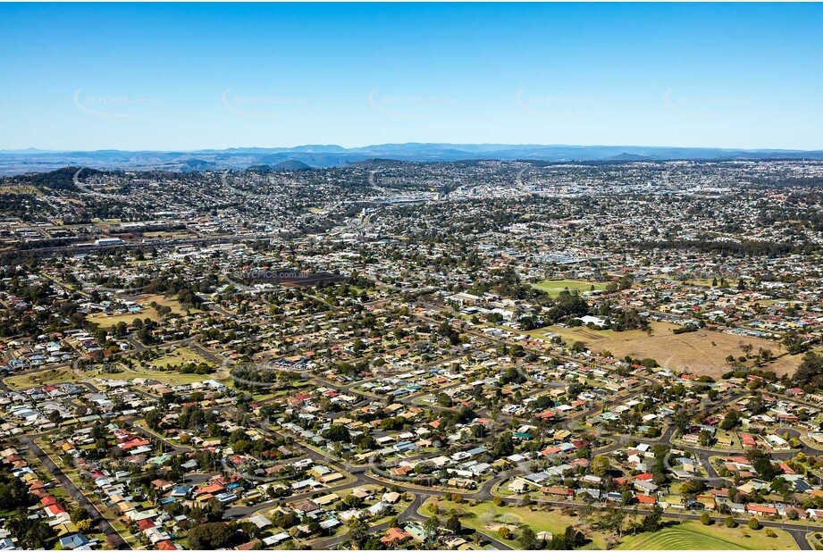 Aerial Photo Wilsonton Heights QLD Aerial Photography