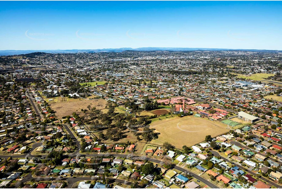 Aerial Photo Wilsonton Heights QLD Aerial Photography