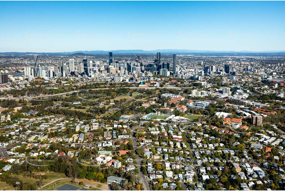 Aerial Photo Kelvin Grove QLD Aerial Photography